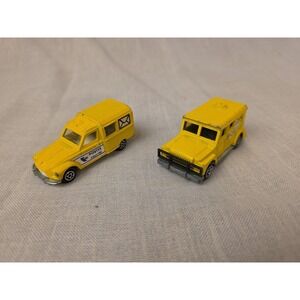 majorette 1/64 diecast cars vintage Post Courrier Cars